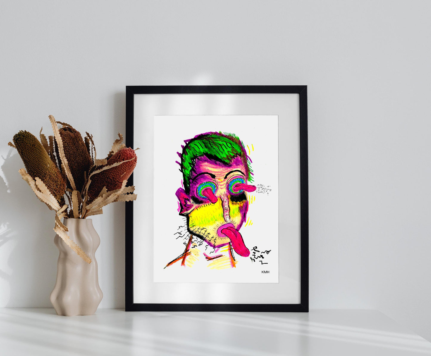 'Don't Lick at Me' | Original Giclée Print on Paper