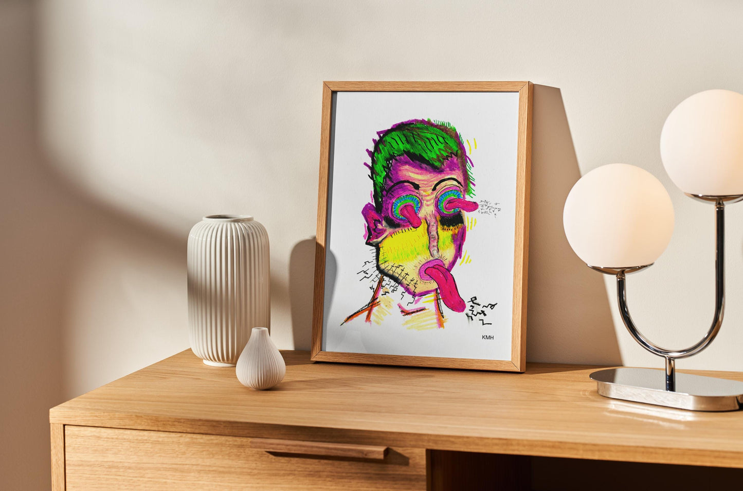 'Don't Lick at Me' | Original Giclée Print on Paper